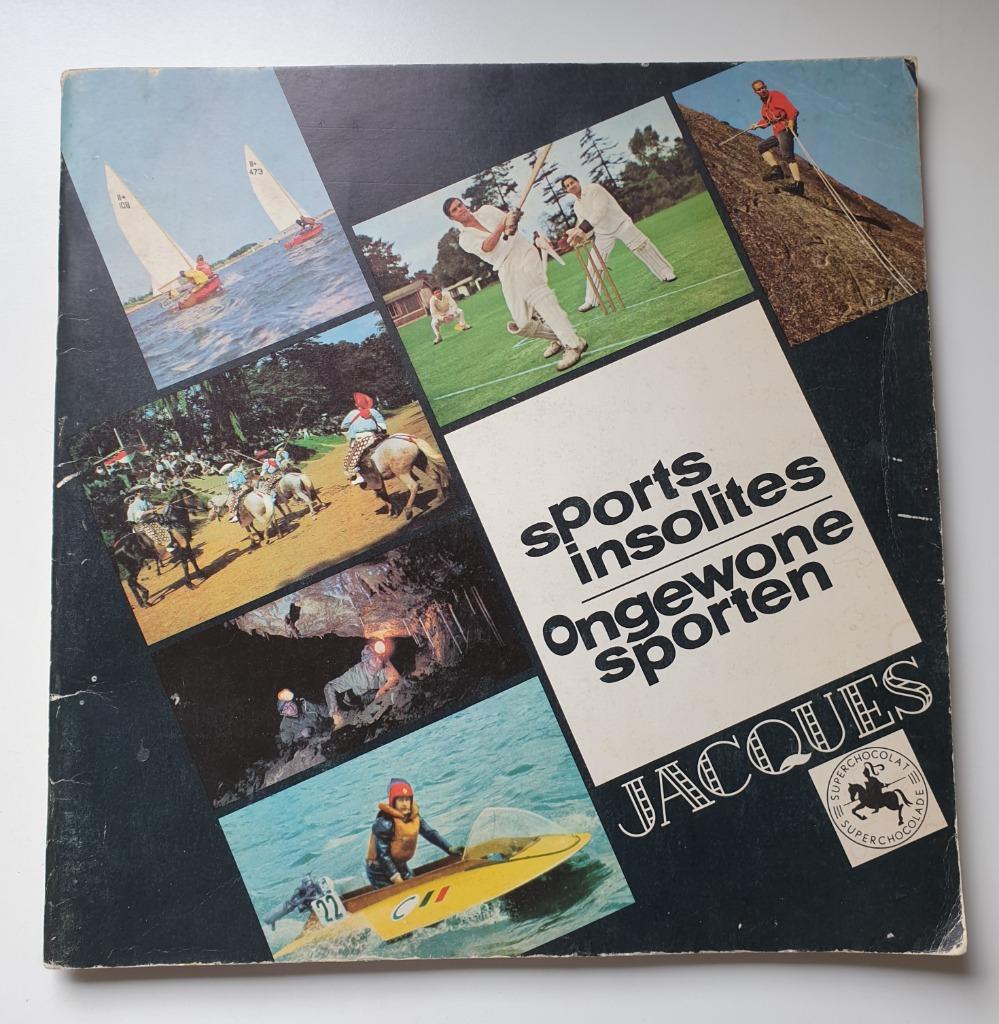 superchocolade Jacques ONGEWONE SPORTEN album ONVOLLEDIG -20, Boeken, Ophalen of Verzenden, Gelezen, Prentenboek