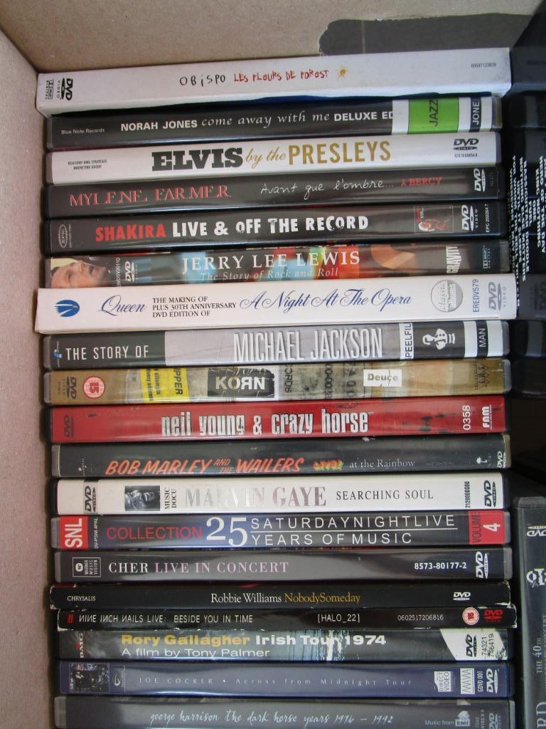 MUZIEK DVD'S - 100 ROCK & POP CONCERT DVD'S, Alle leeftijden, Ophalen of Verzenden, Zo goed als nieuw