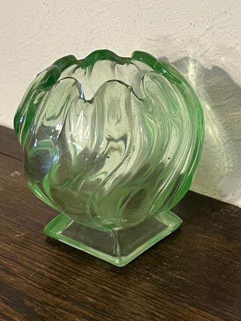 Vintage Bagley vase, vert Equinox, Enlèvement