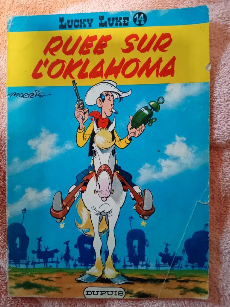 Lucky Luke N14 de 1966, Livres, BD, Enlèvement ou Envoi, Une BD, Utilisé, Dupuis