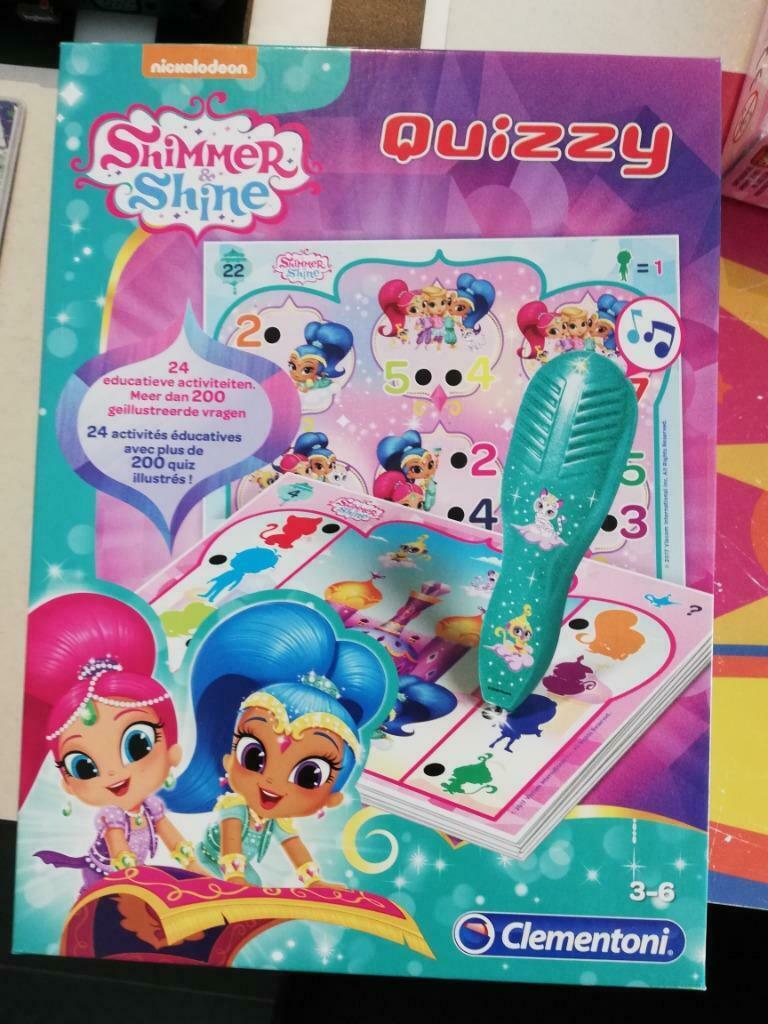 Shimmer & Shine Quizzy - interactief, Kinderen en Baby's, Ophalen of Verzenden, Zo goed als nieuw, Ontdekken, Met geluid