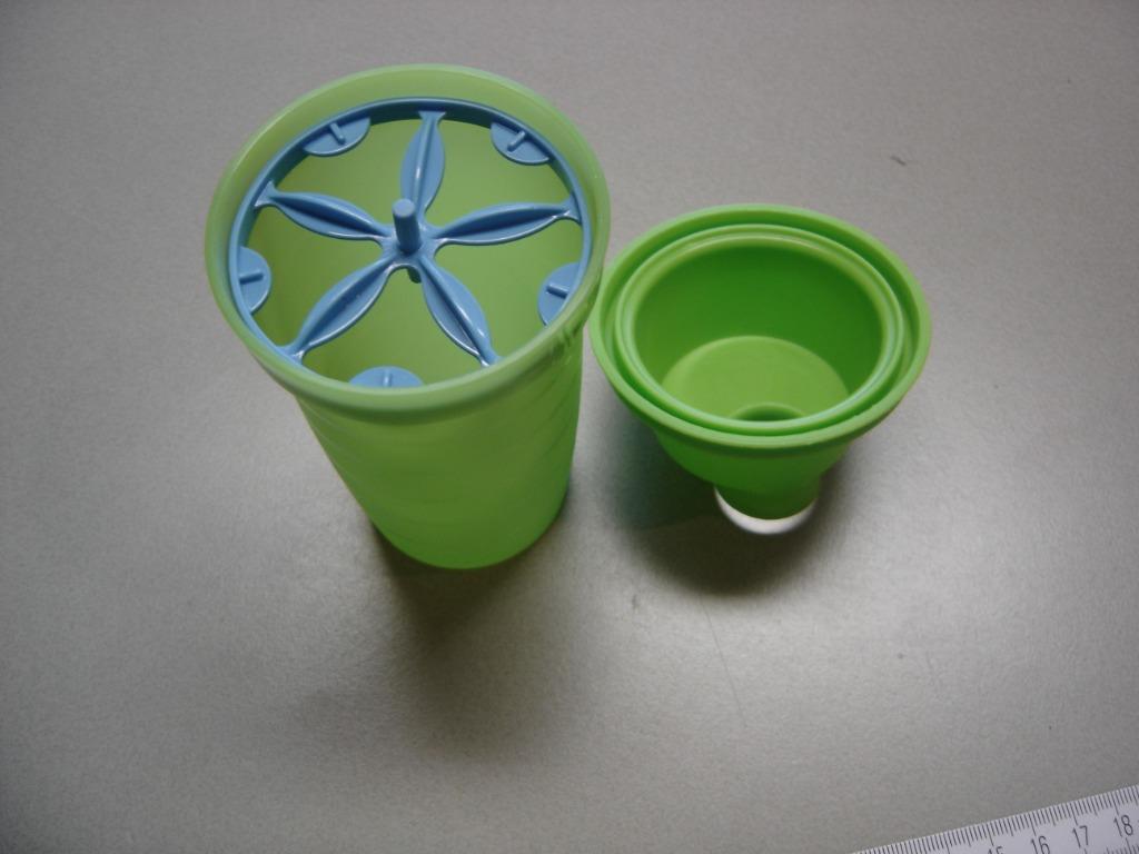 Tupperware kleine shaker 250 ml, Ophalen of Verzenden, Zo goed als nieuw, Groen