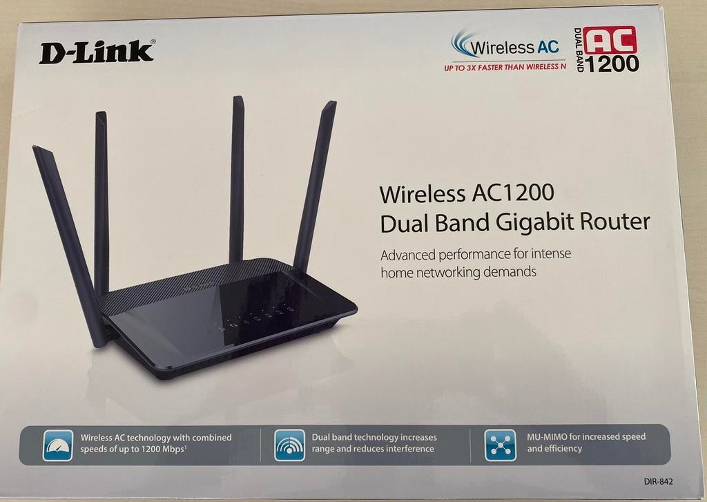 D-Link AC1200 Dual Band, Informatique & Logiciels, Enlèvement, Comme neuf
