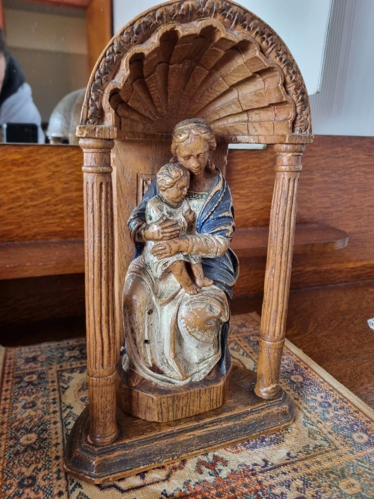 Statue de Notre-Dame de la Vierge Marie avec chapelle pour e, Enlèvement ou Envoi