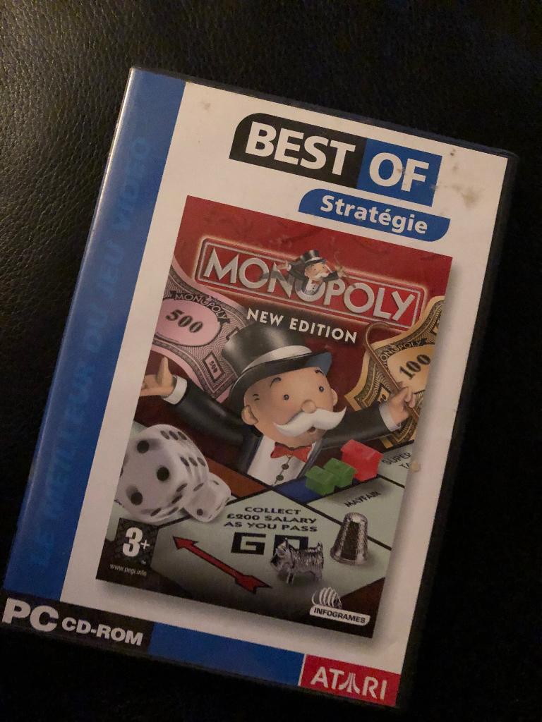 Jeu PC Monopoly, Consoles de jeu & Jeux vidéo, Enlèvement, Comme neuf