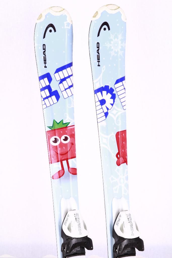 127 kinder ski's HEAD PEZ TEAM, era 2.0 + Head LRX 7.5, Gebruikt, 100 tot 140 cm, Ophalen of Verzenden, Carve