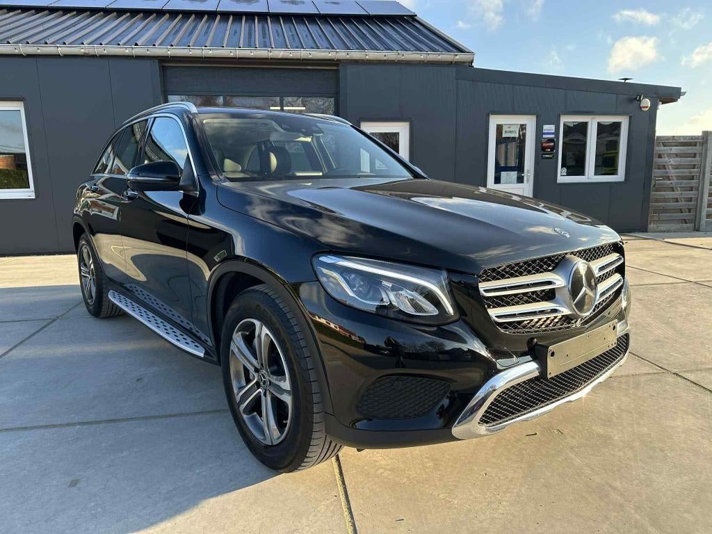 Mercedes GLC 250D - 4-Matic !! VERKOCHT ! VENDU ! SOLD !!, Automaat, 2500 kg, Zwart, Leder