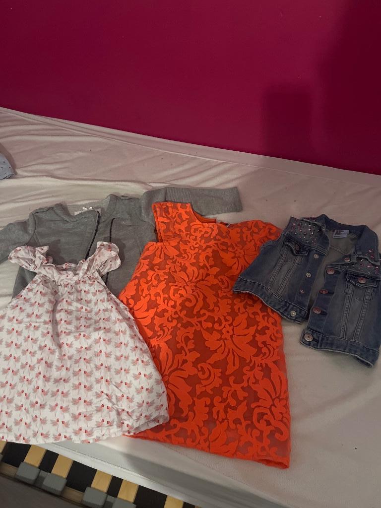 Lot de vêtements fille 110, Enlèvement, Utilisé, Fille