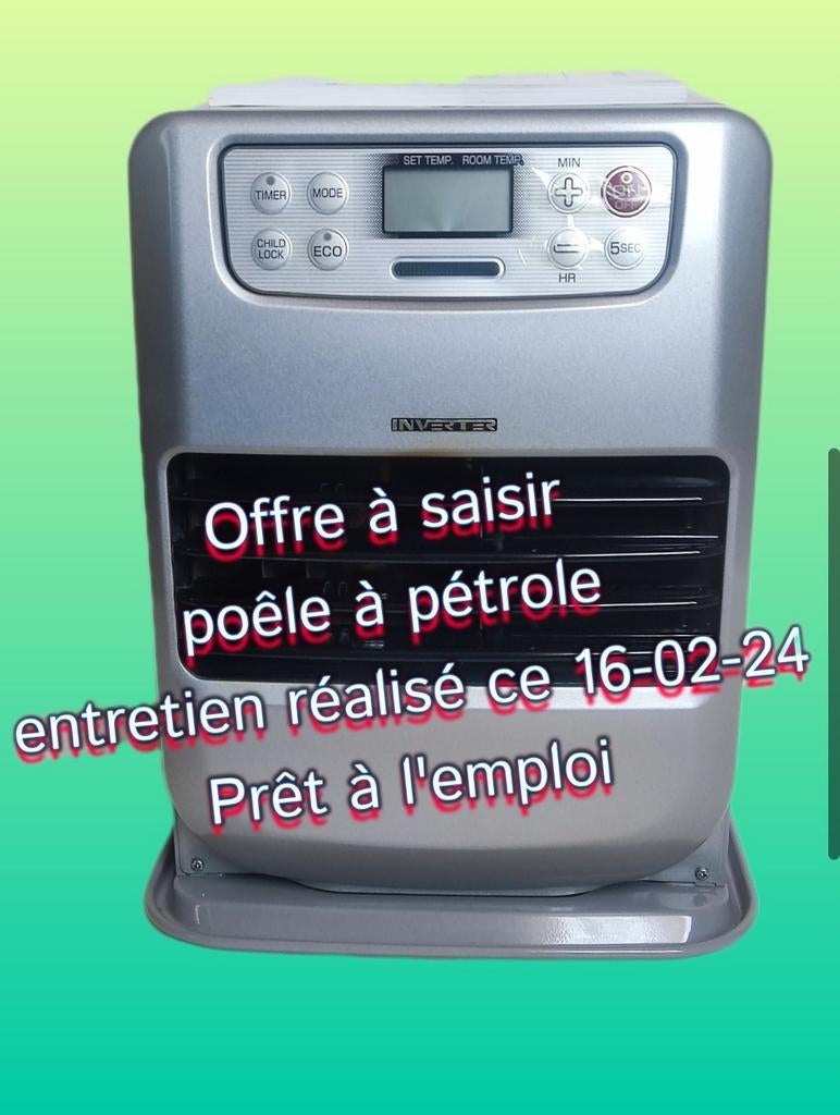 🔥Poêle inverter MiniMax 🔥Entretien Fait + Vidéo Dispo, Ophalen, Zo goed als nieuw, Overige brandstoffen