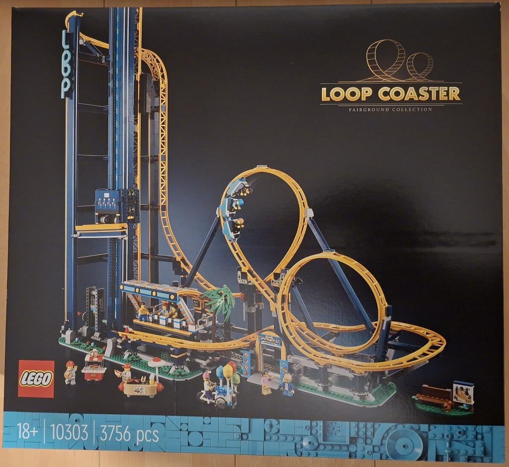 LEGO 10303 Icons Loop Coaster, Ophalen of Verzenden, Nieuw, Complete set, Lego