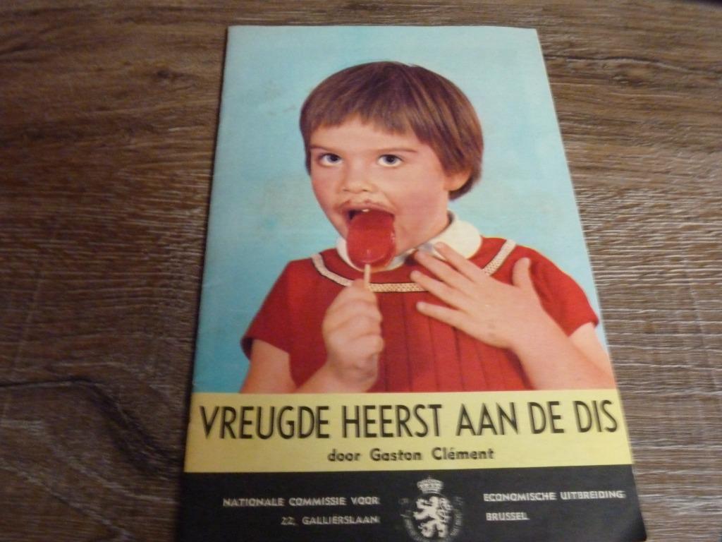 Vreugde heerst aan de dis, Gâteau, Tarte, Pâtisserie et Desserts, Enlèvement ou Envoi, Utilisé, Europe