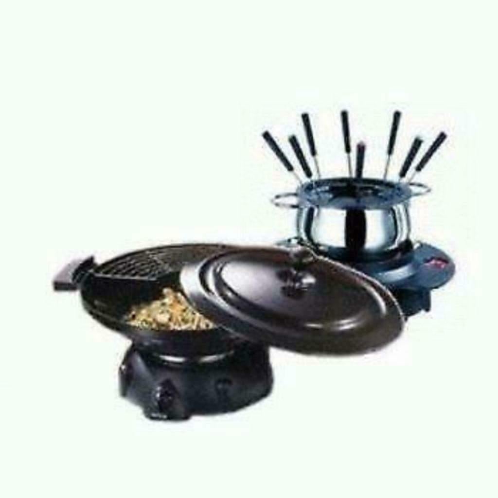 APPAREIL ÉLECTRIQUE POUR FONDUE ET WOK 2 EN 1, Electroménager, Enlèvement ou Envoi, Neuf, Électrique