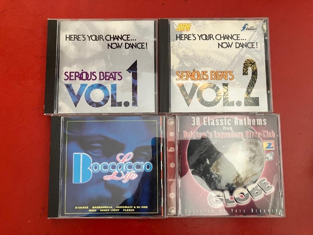 serious beats vol. 1 vol. 2 - boccaccio life - globe cd, Ophalen of Verzenden