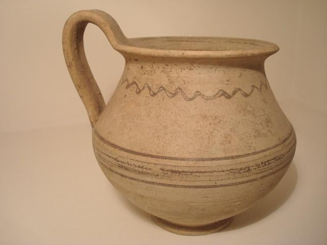 Archéologie Antiques Objet de fouille - CYATHE Grande Grèce, Enlèvement