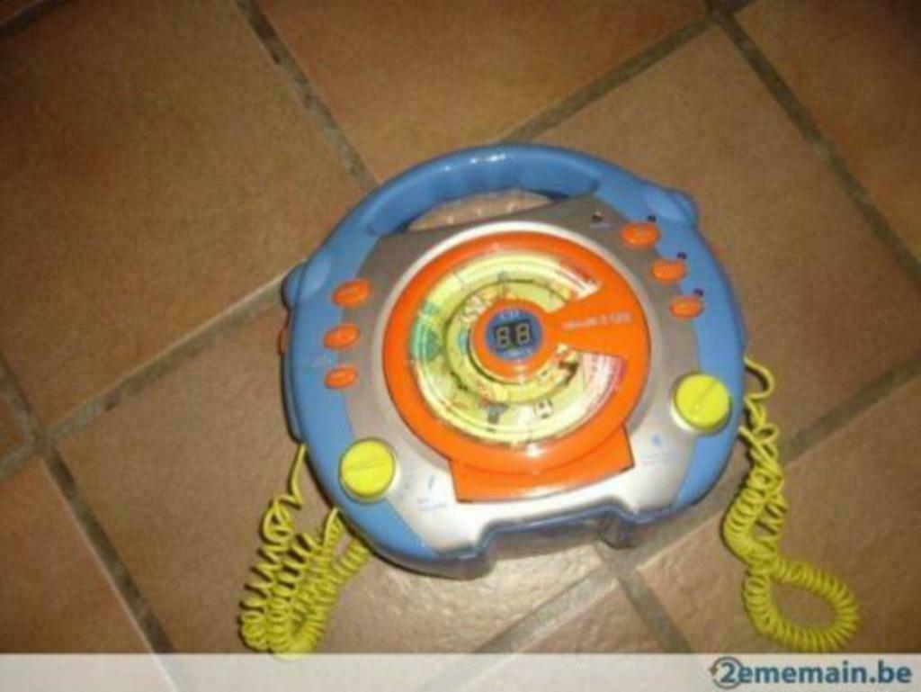 lecteur cd   micro enfant, Enlèvement