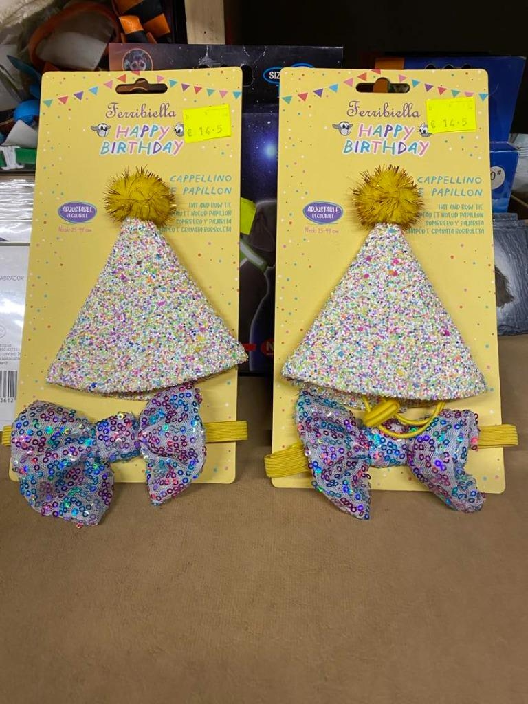 Happy birthday set voor chihuahua., Dieren en Toebehoren, Ophalen of Verzenden