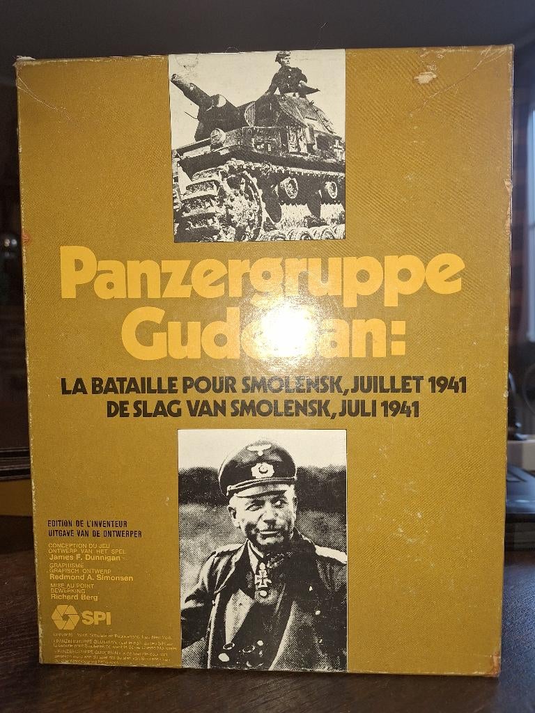 PANTSERGROEP GUDERIAN, Een of twee spelers, Ophalen of Verzenden, Gebruikt, Spi