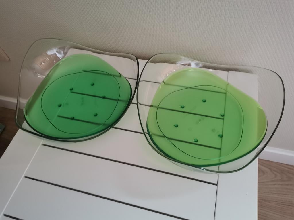 Nieuwe serveerschaal eleganzia tupperware, Enlèvement ou Envoi, Neuf