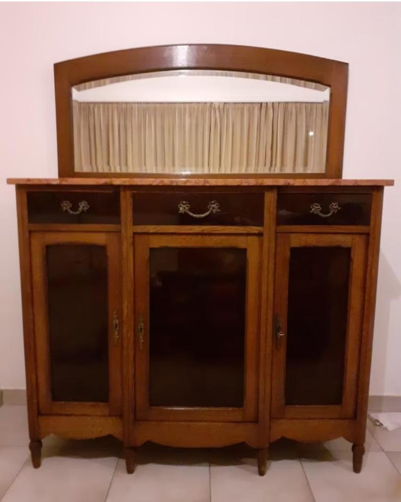 Buffet (antiquité), Maison & Meubles, 25 à 50 cm, Avec tablette(s), 100 à 150 cm, Utilisé