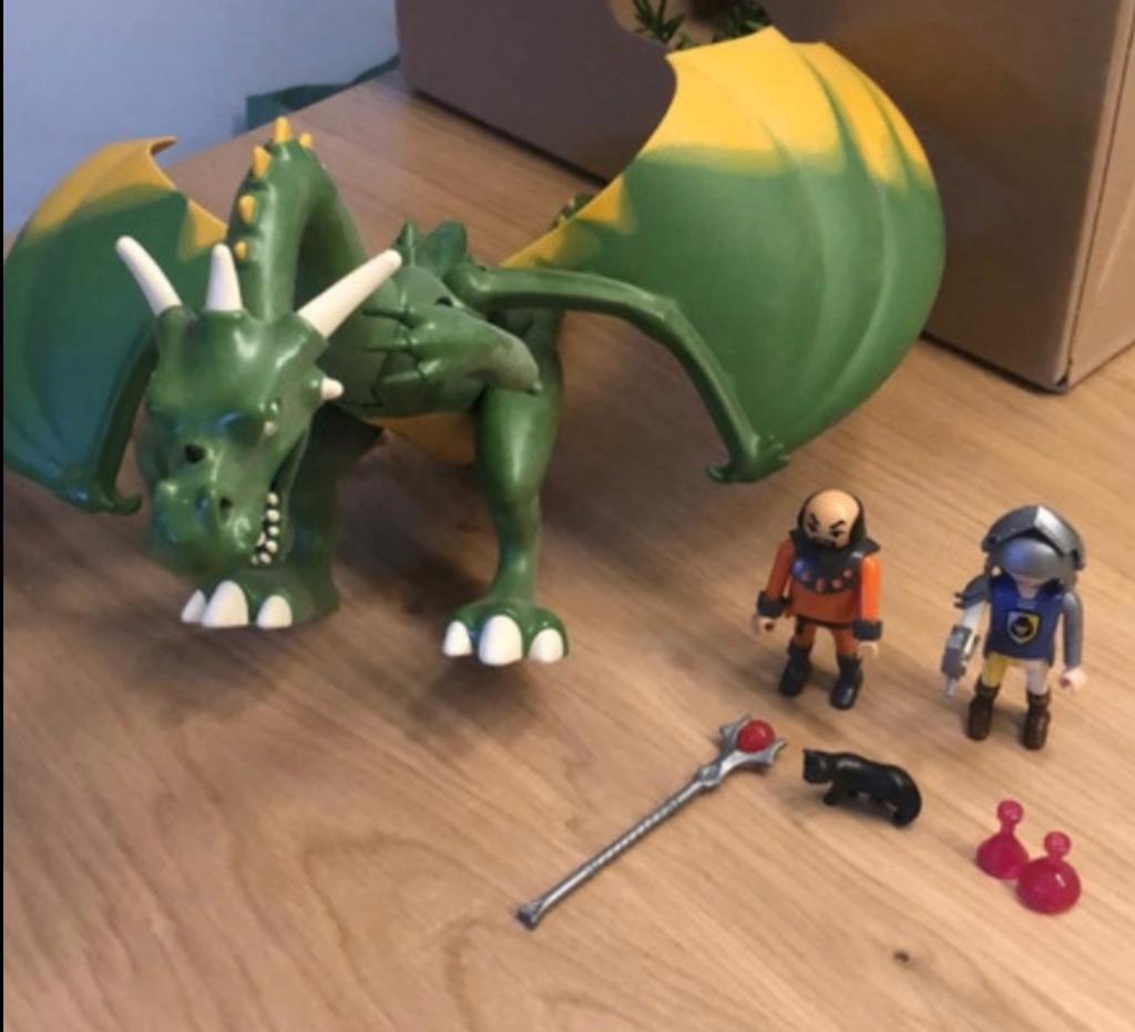 Playmobil 9001 dragon, Enfants & Bébés, Enlèvement ou Envoi, Utilisé, Playmobil en vrac