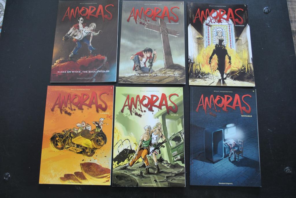 Collectie van de eerste 6 albums van Amoras Vandersteen, Plusieurs BD, Enlèvement ou Envoi, CAMBRE LEGENDRE