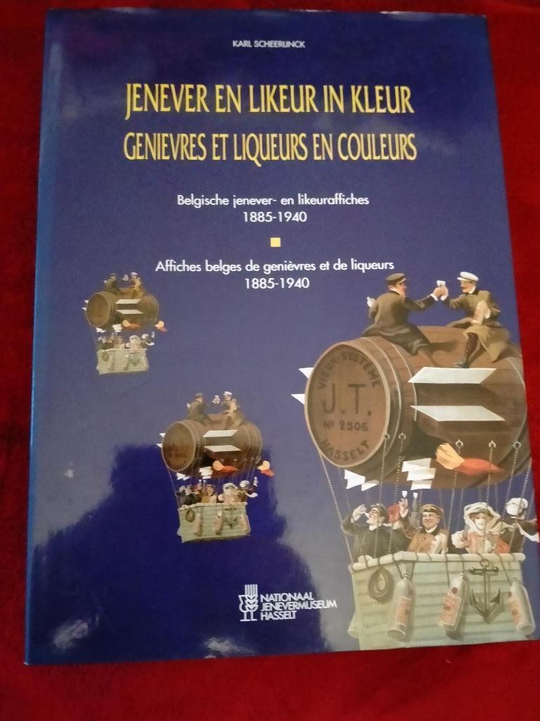 Nostalgie : Jenever en likeur in kleur. Affiches 1885-1940, Ophalen of Verzenden