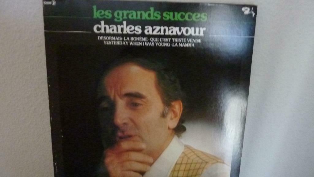 Charles Aznavour " Les plus grands Succes" 2LP, Enlèvement, 12 pouces