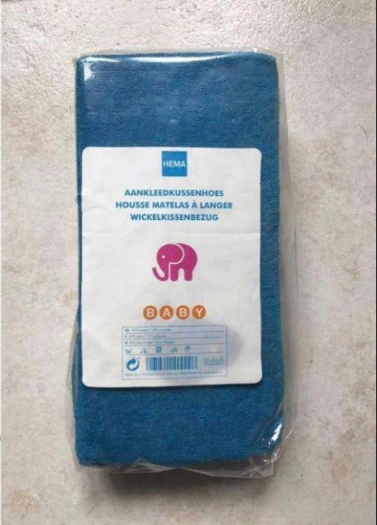 Aankleedkussenhoes (nieuw), Kinderen en Baby's, Badjes en Verzorging, Ophalen of Verzenden, Nieuw, Aankleedkussen, Hema