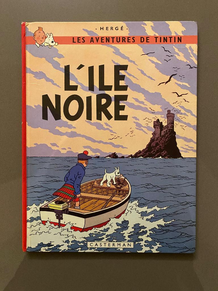 BD Tintin – L’Île Noire - C3, Enlèvement ou Envoi, Une BD, Utilisé, Hergé