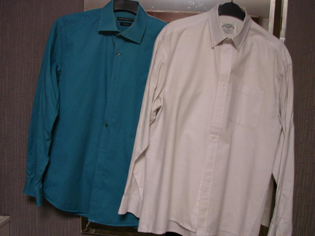 heren hemden maat 39-40, Vêtements | Hommes, Chemises, Tour de cou 39/40 (M), Vert, Porté, WE