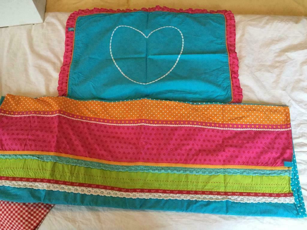 Lief! Kinderdekbed 100cm/140cm inclusief hoeslaken, Kinderen en Baby's, Dekbedovertrek, Ophalen of Verzenden, Zo goed als nieuw