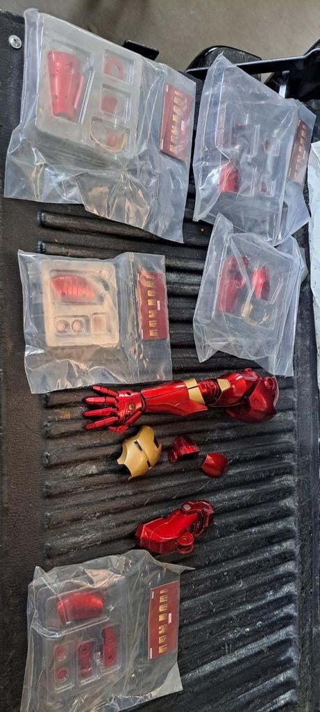 Lot iron man marvel altaya, Verzamelen, Zo goed als nieuw