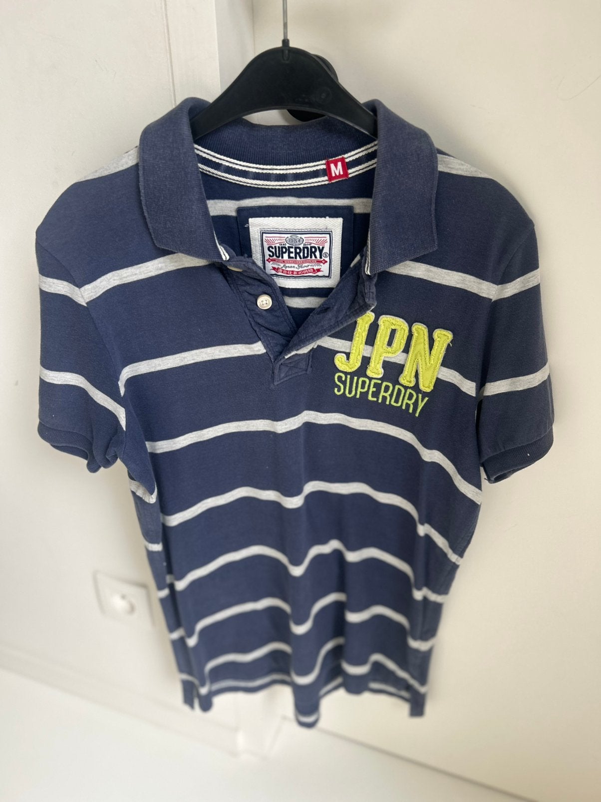 Gestreepte polo - Superdry - medium, Enlèvement ou Envoi, Comme neuf