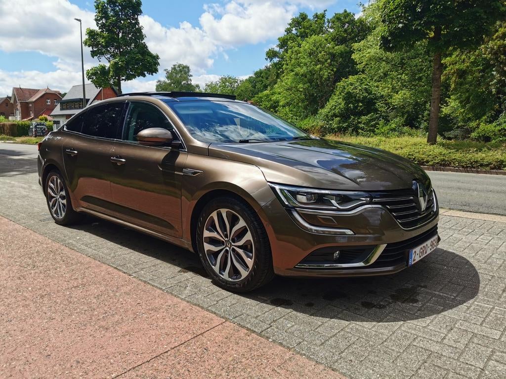 Renault Talisman 1.5 dci, Auto's, Renault, Voorwielaandrijving, 4 deurs, Bruin, Leder en Stof