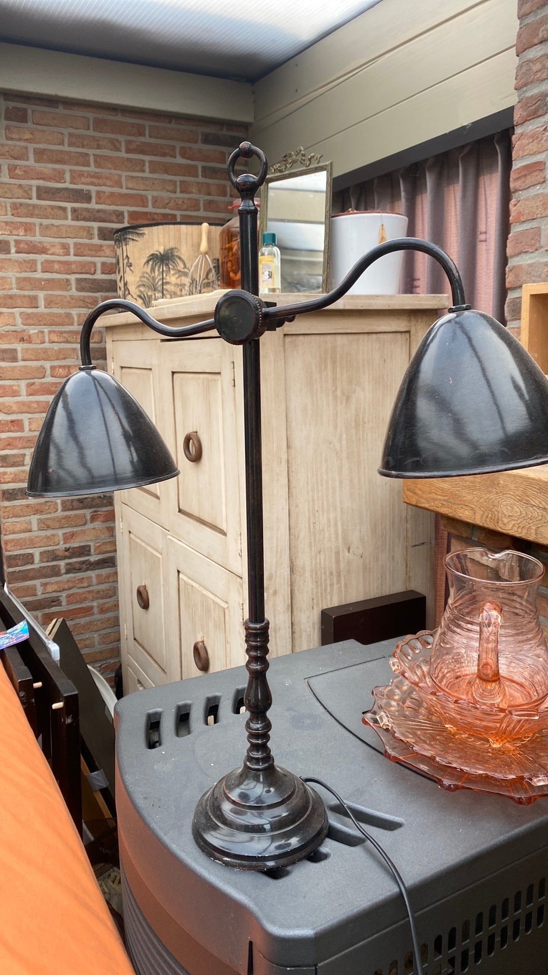 Industriële lamp, Huis en Inrichting, Ophalen of Verzenden, Zo goed als nieuw