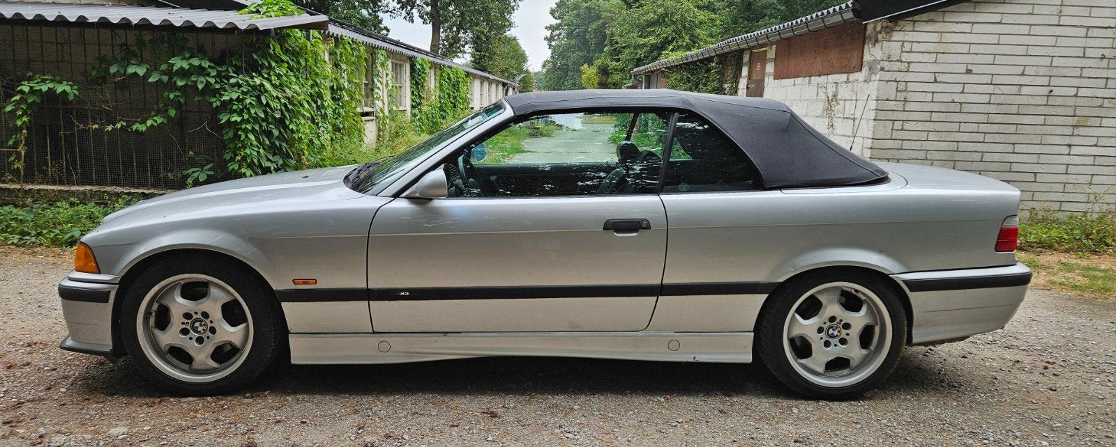 BMW E36 M3 Cabrio 3.2 US-Spec – 1998 – Originele M3, Auto's, Automaat, Achterwielaandrijving, Zwart, Cabriolet