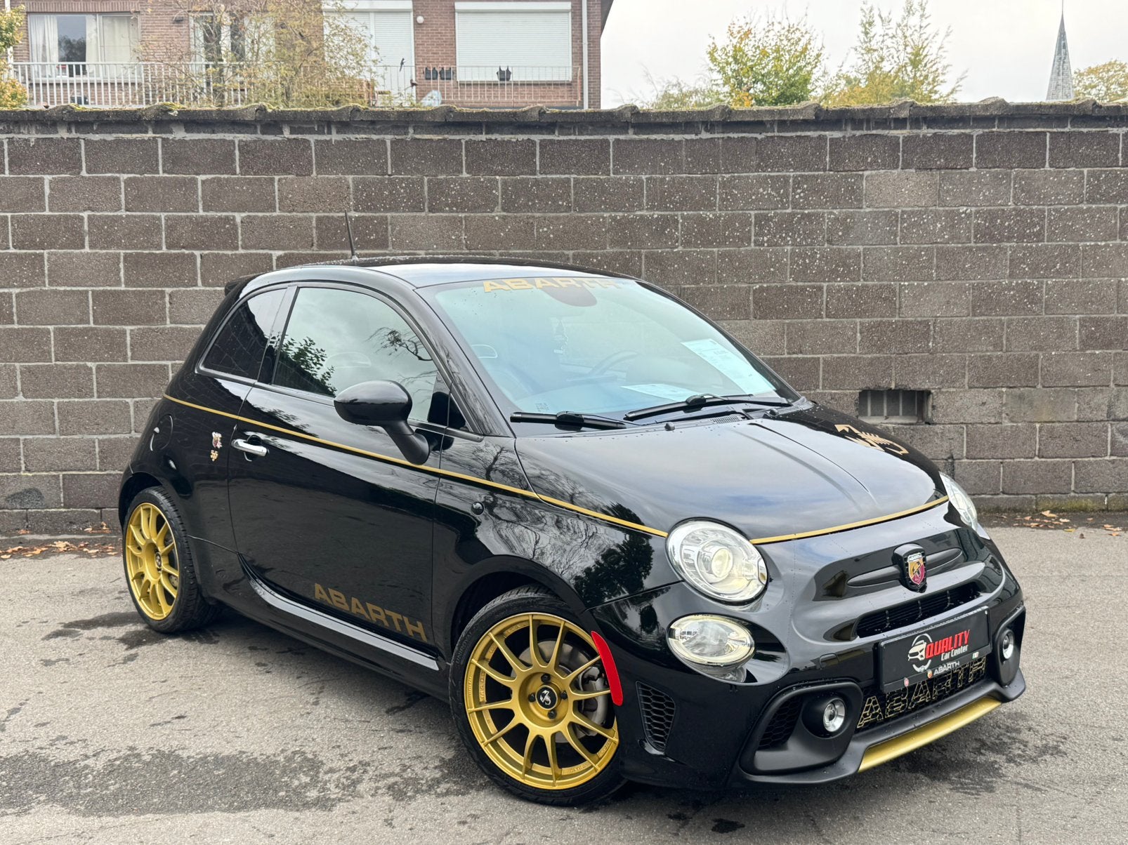 Fiat Abarth 595 Competizione 2015 129dkm VOLAUTOMAAT Full, Autos, Cuir, Achat, Ordinateur de bord, Euro 6