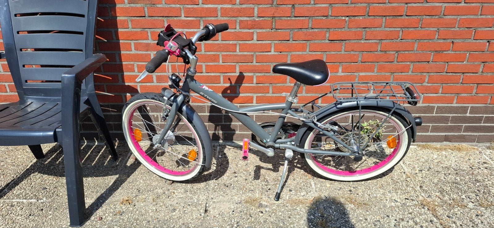 Btwin kinderfiets, Ophalen