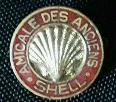 Medaille Shell-pinnen uit de jaren 50-60, Verzamelen, Ophalen of Verzenden, Zo goed als nieuw, Merk, Speldje of Pin