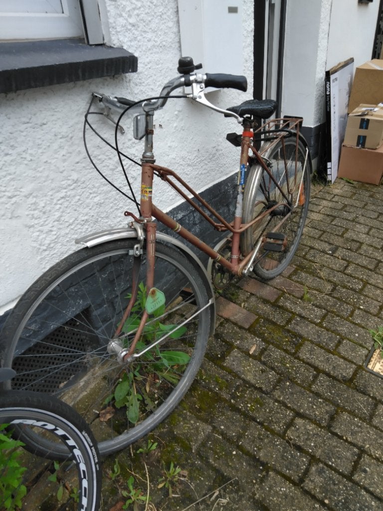 oma fiets, Ophalen, Gebruikt, Versnellingen
