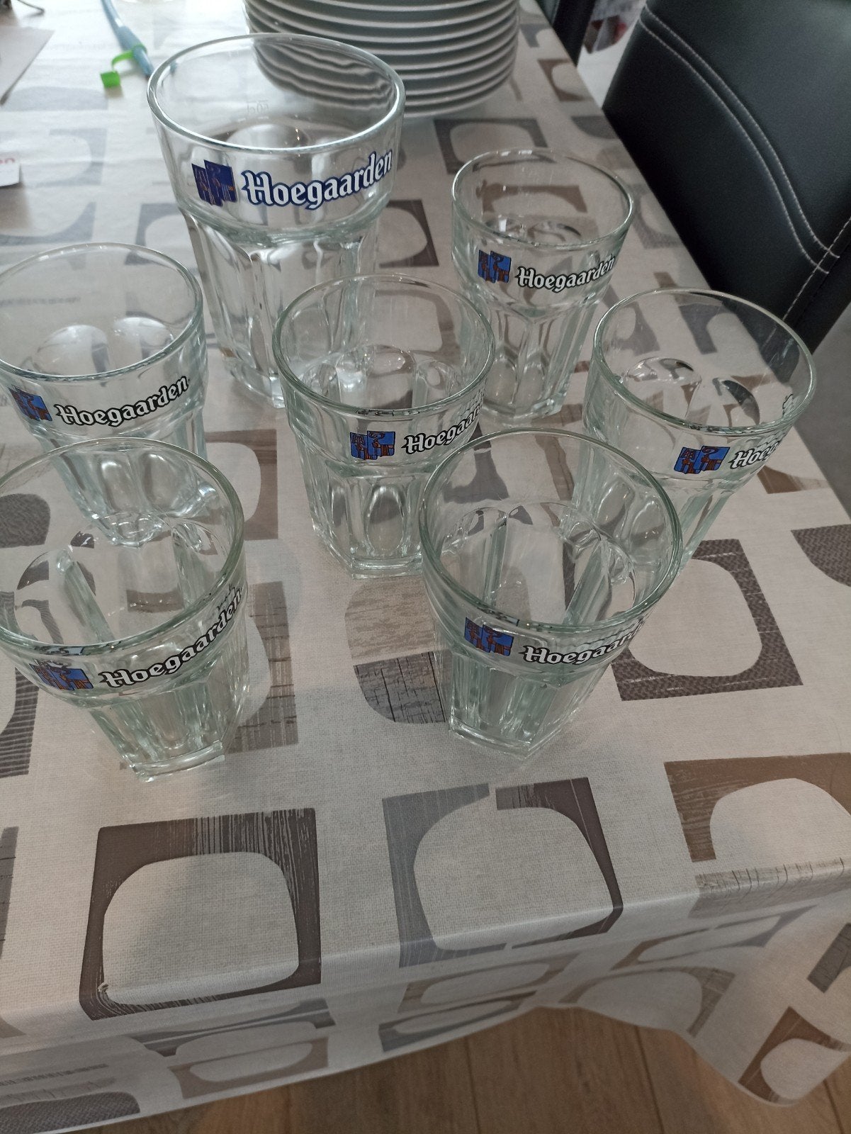Hoegaarden glazen, Ophalen, Gebruikt, Bierglas