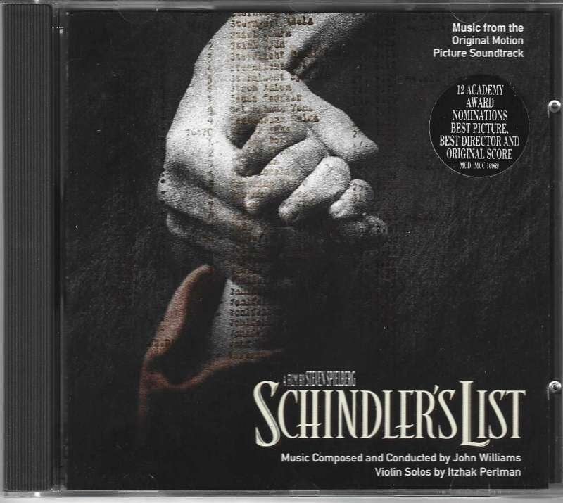 CD John Williams – Schindler's List, Cd's en Dvd's, Soundtrack, Ophalen of Verzenden, Zo goed als nieuw, Soundtrack