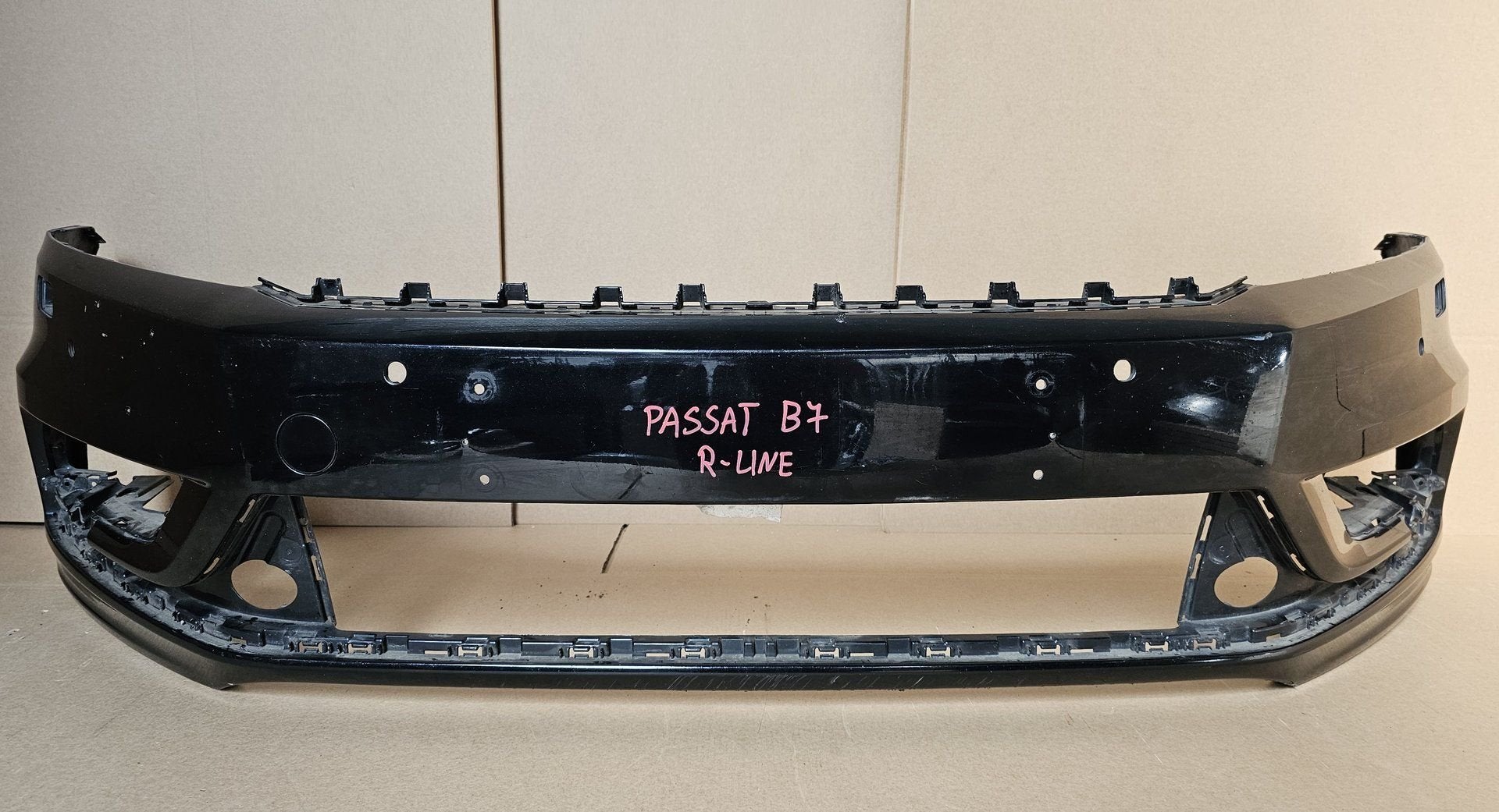 Voorbumper VW Passat B7 3AA R-LINE 4xPDC KLS 3AA807221C Orig, Auto-onderdelen, Gebruikt, -, Voor, Ophalen of Verzenden