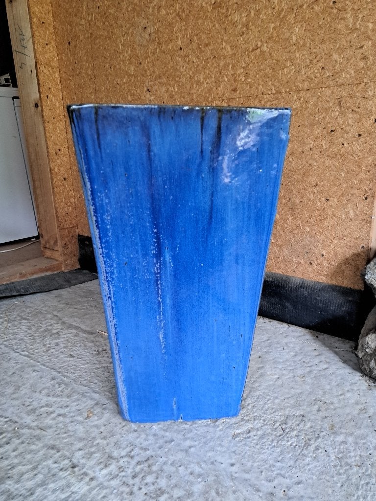 bloempot, Binnen, Zo goed als nieuw, Overige vormen, Aardewerk