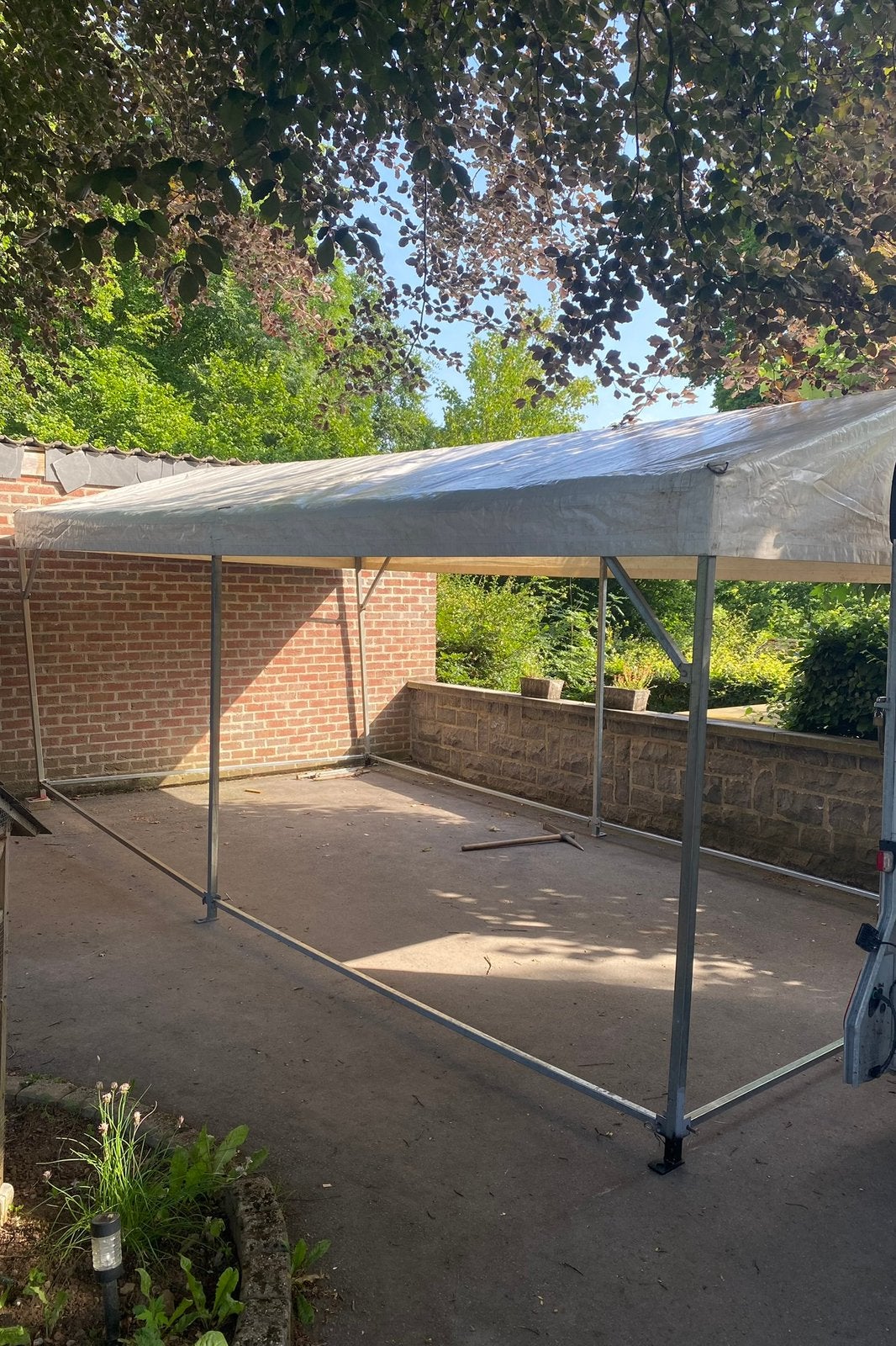 Partytent van professionele kwaliteit te koop, Ophalen, Zo goed als nieuw