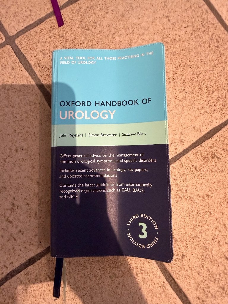 Oxford handbook of Urology, Boeken, Ophalen of Verzenden, Zo goed als nieuw, Overige niveaus