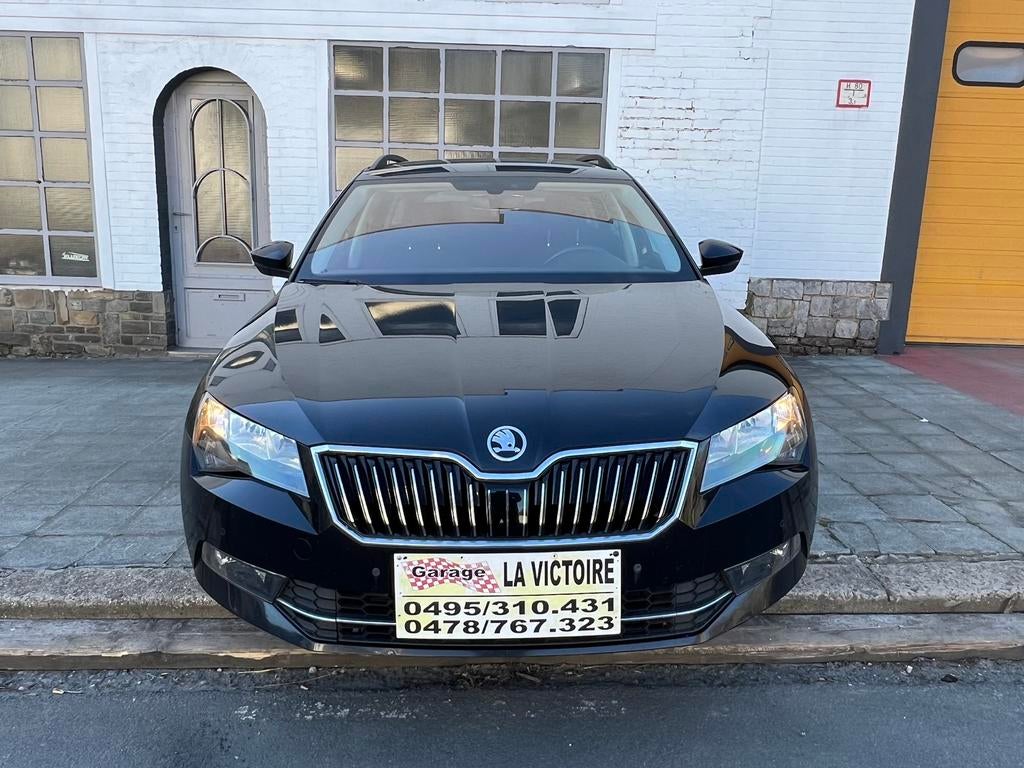 Skoda Superb Break 1.6 TDi 2018 année 88kw 0032478767323, Auto's, Euro 6, 4 cilinders, Zwart, Bedrijf