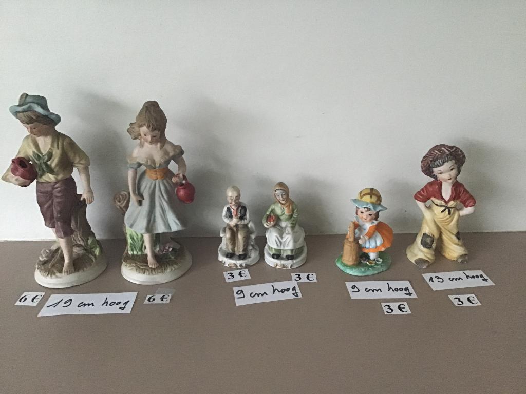 diverses belles figurines en porcelaine, Enlèvement ou Envoi