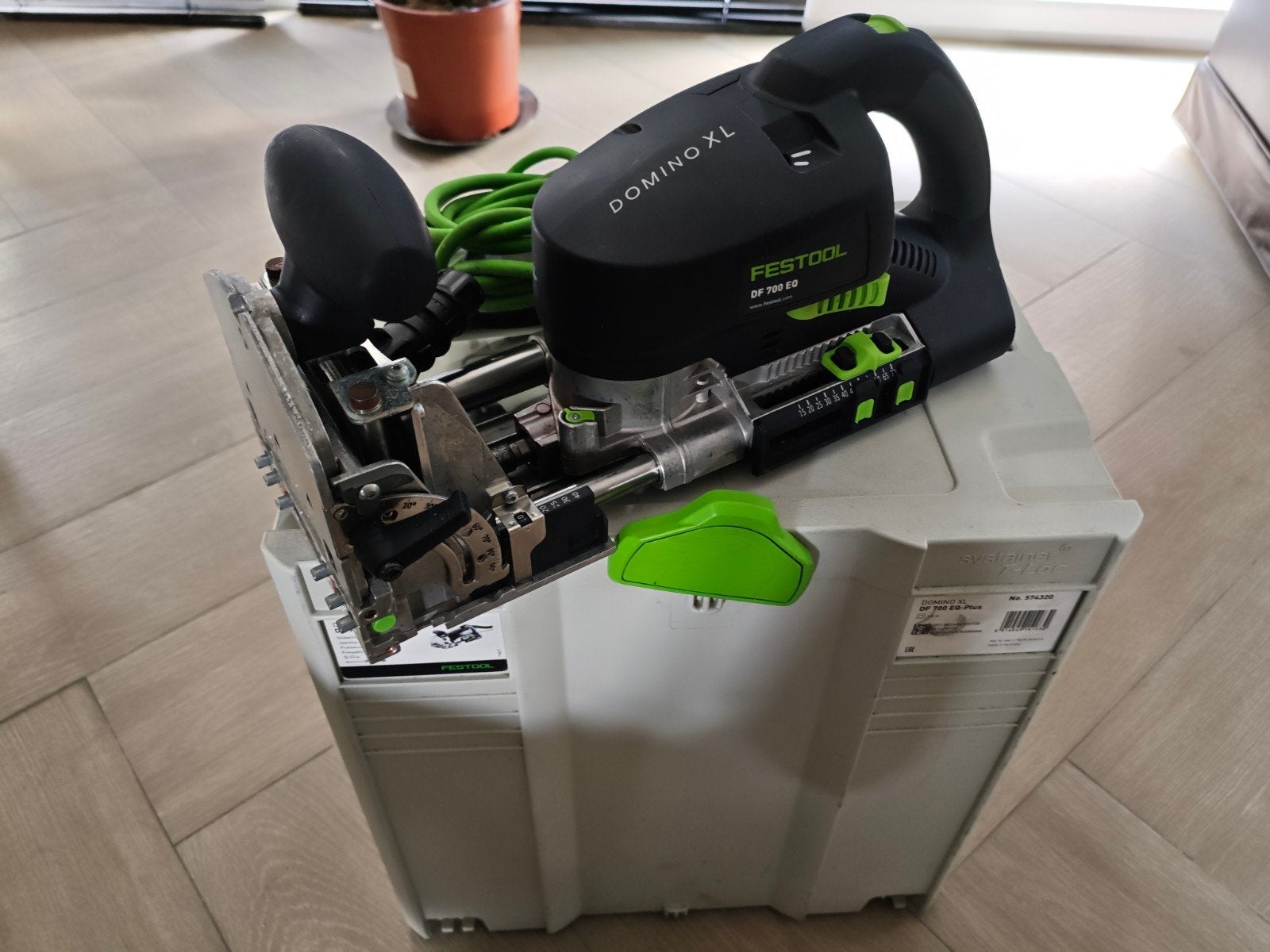 Festool DOMINO XL DF 700 – Zeer goede staat, Ophalen, Zo goed als nieuw, Elektrisch, Mafell festool bosch dewalt hilti