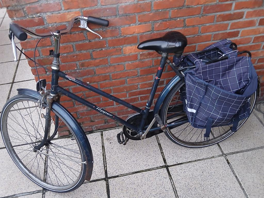 Oude kot fiets prima werkende, Fietsen en Brommers, Ophalen